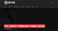 Desktop Screenshot of giftedathletics.com